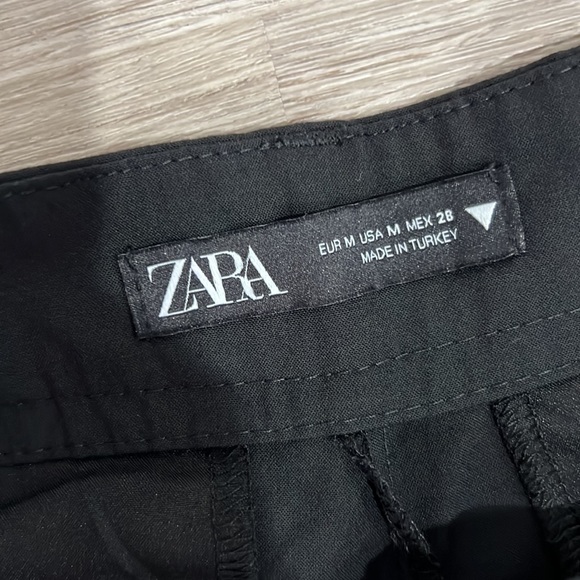 Zara Pleated Wide Leg Pants size M - Picture 3 of 4